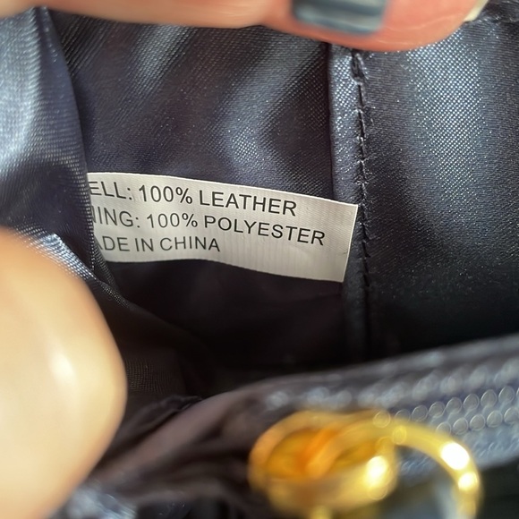 NWOT Joy & Iman 3-pc Quilted Leather Set - Picture 7 of 16